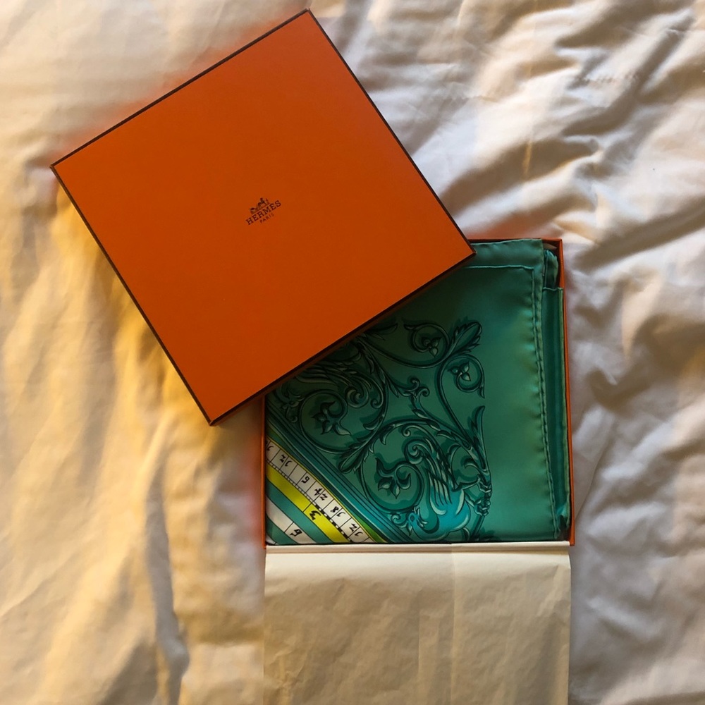 Hermes Silk Scarf